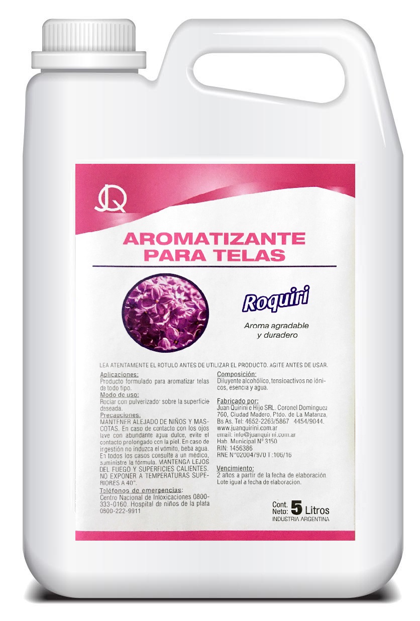 Aromatizante para telas