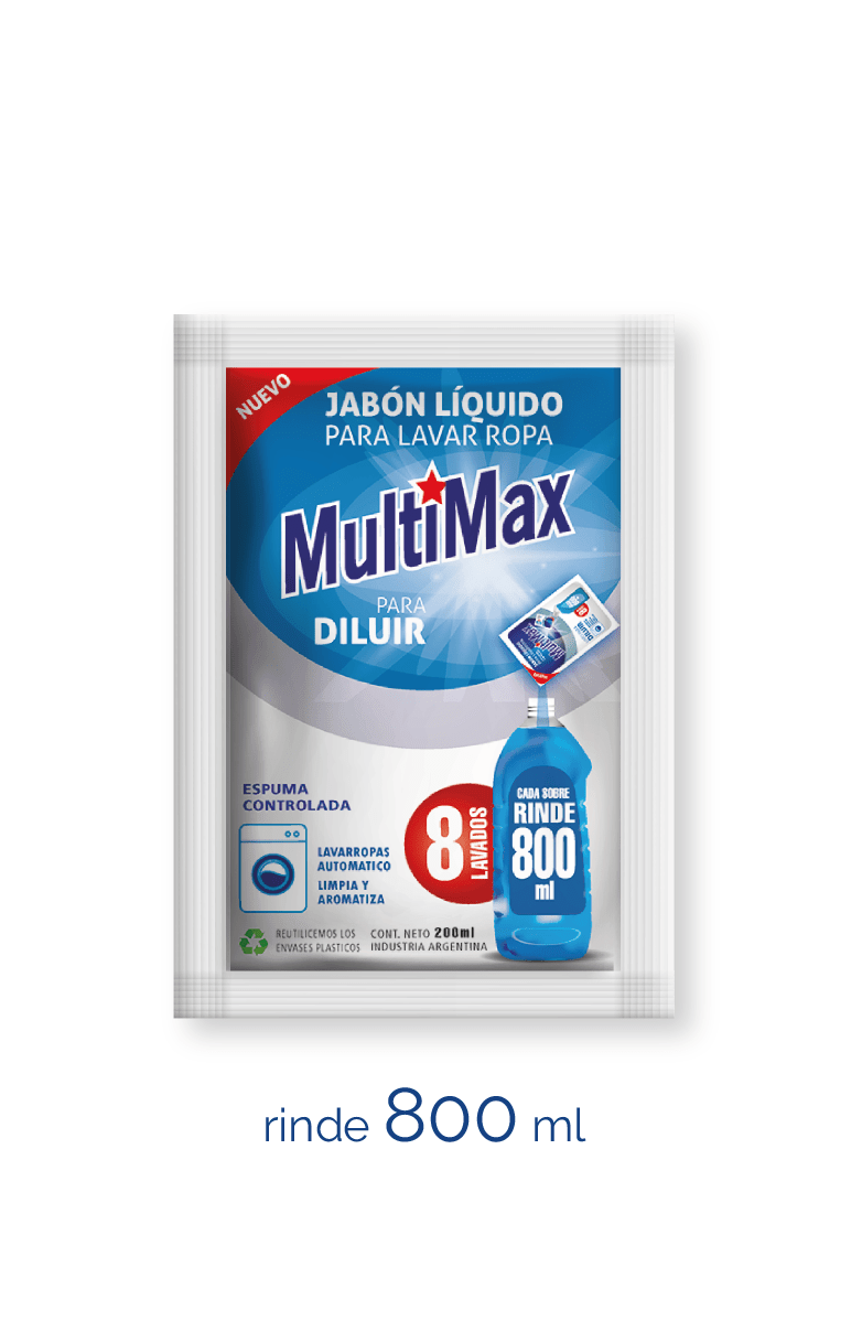 Jabón líquido para lavar ropa
