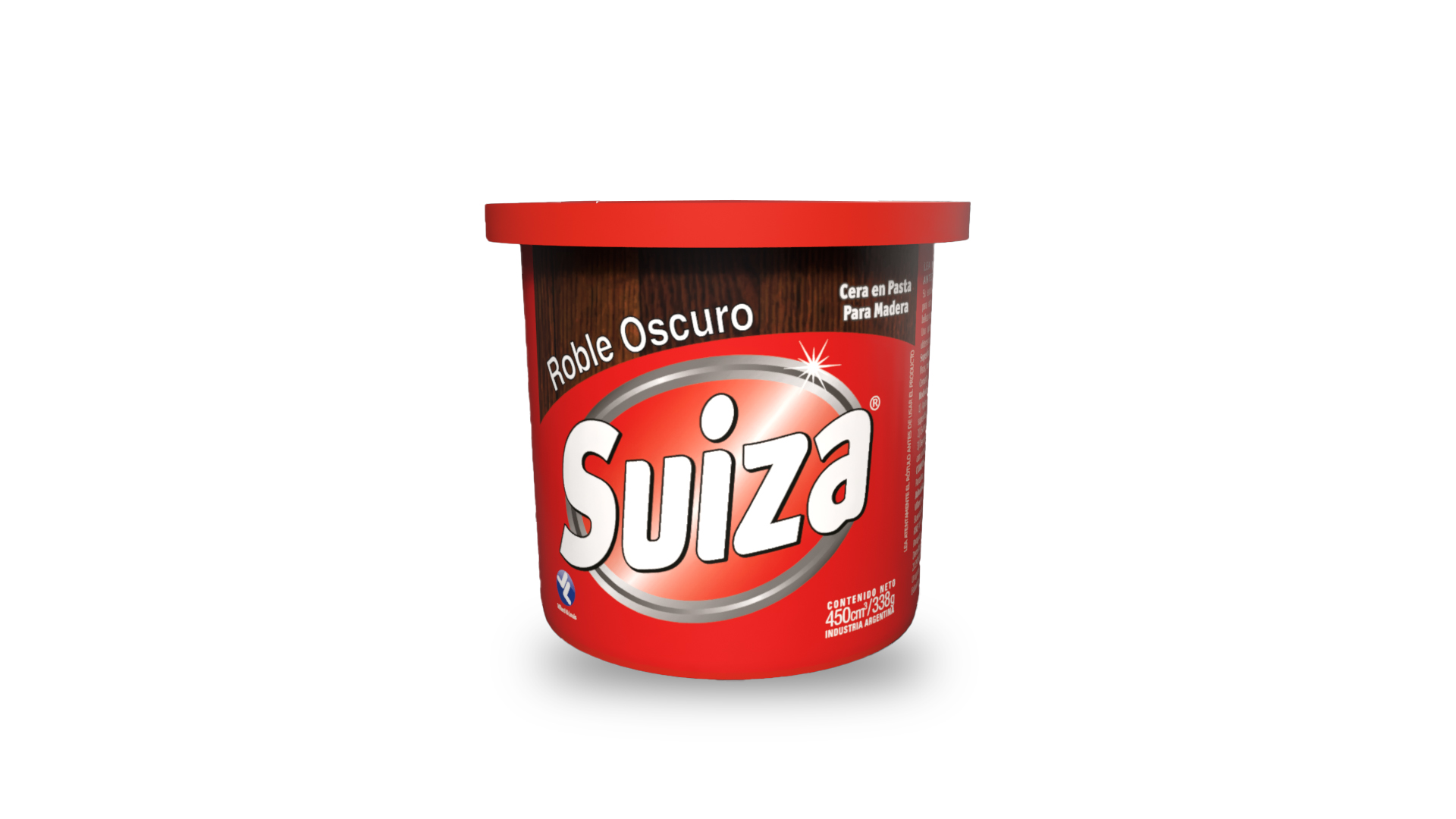 Cera pasta Suiza roble oscuro — 450 cc