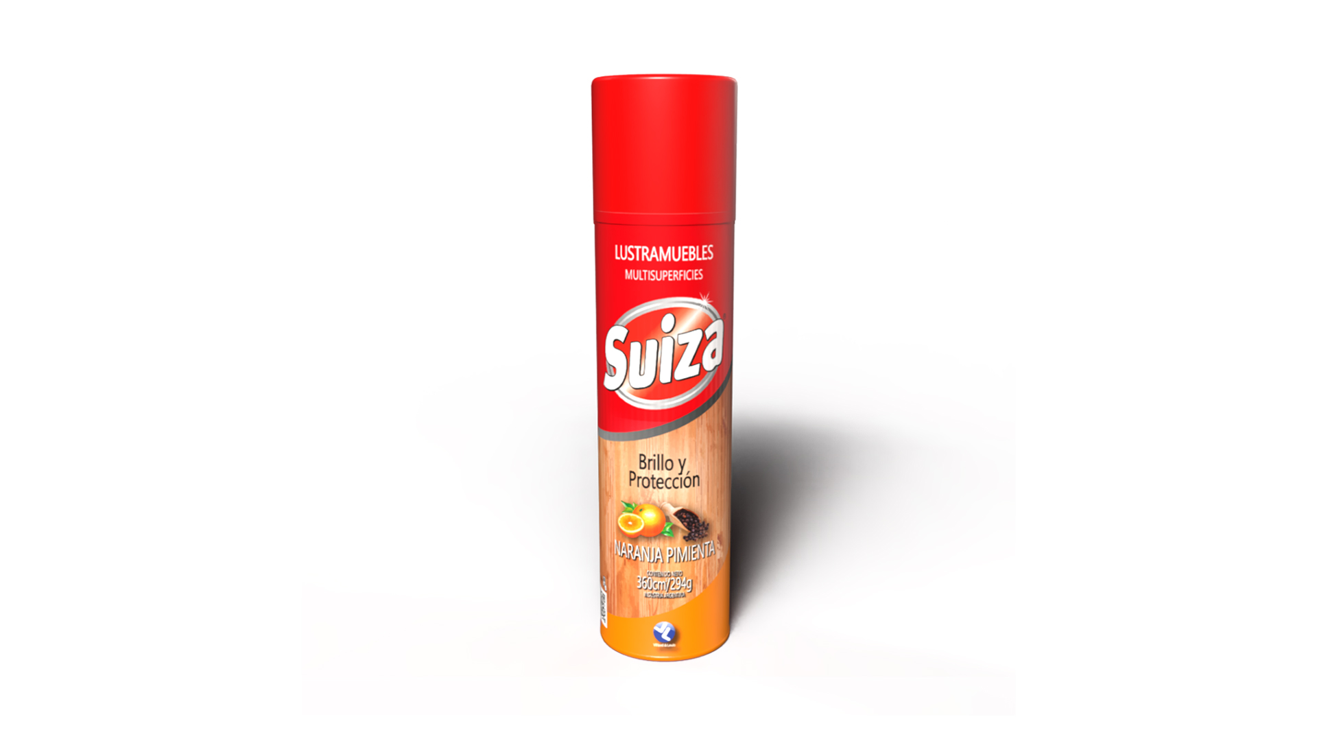 Lustramueble naranja pimienta aerosol — 360 cc