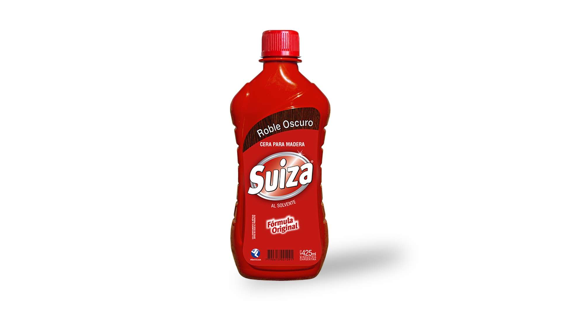 Cera Suiza líquida roble oscuro — 425 ml